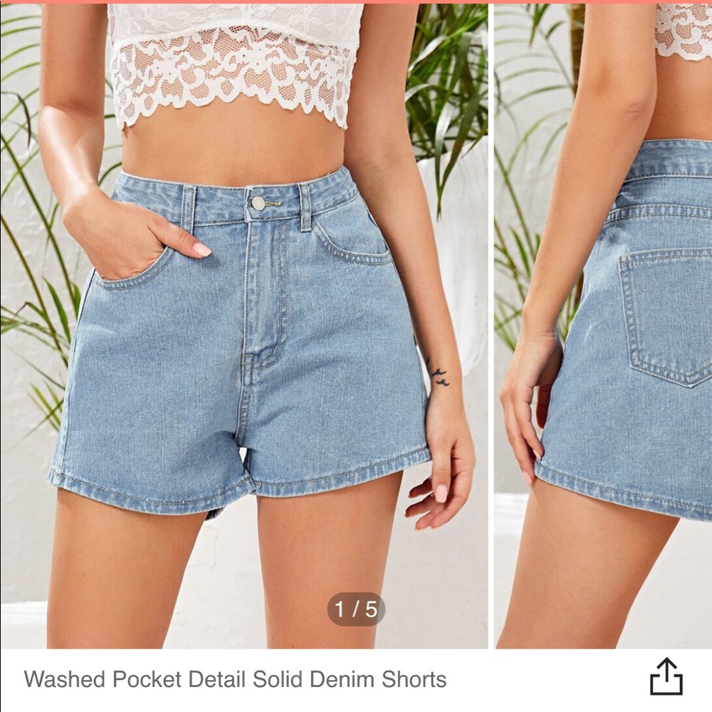 NWT Jean shorts